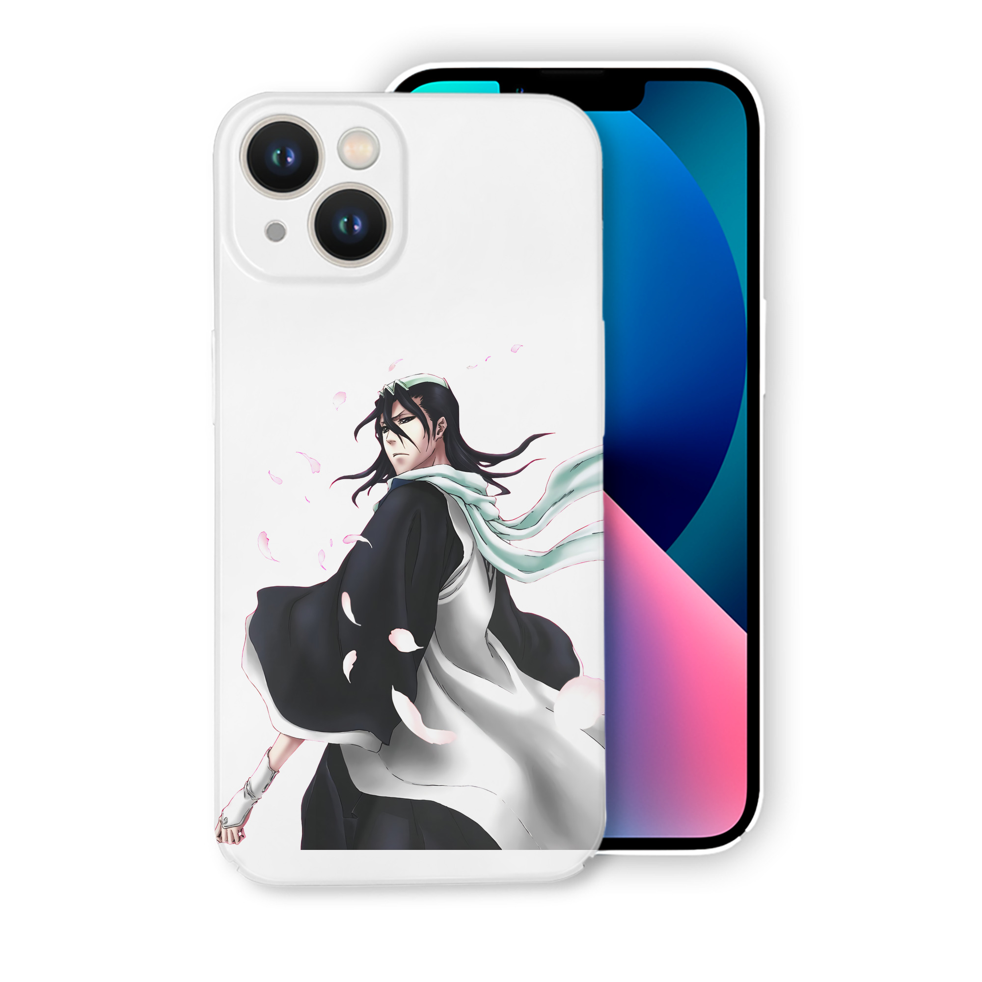 （画像用） ブリーチ くちき びゃくや BLEACH Kuchiki Byakuya 【iPhone 14シリーズ対応】ハードケース